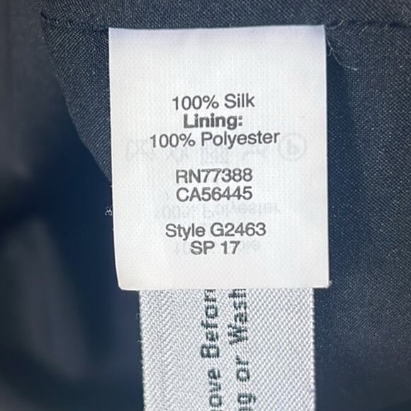 Madewell Mini Dress Womens S 100% Silk Black Off the Shoulder Clean Girl LBD - Picture 7 of 7